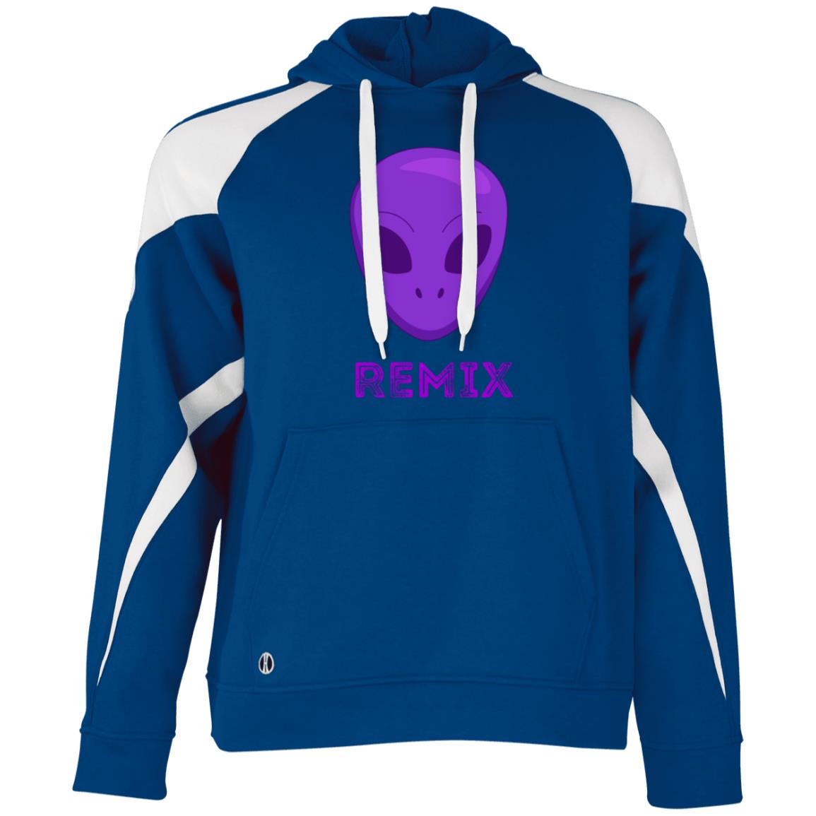 Remix Athletic Colorblock Fleece Hoodie