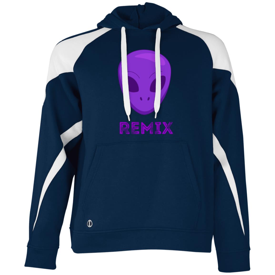 Remix Athletic Colorblock Fleece Hoodie