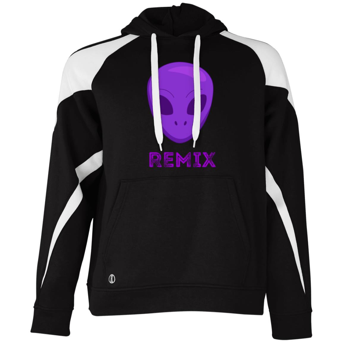 Remix Athletic Colorblock Fleece Hoodie