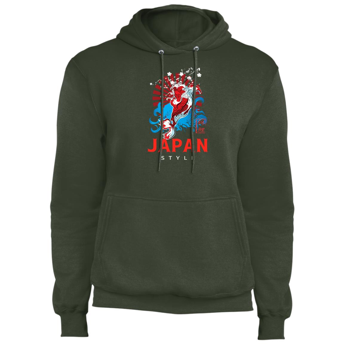 Japan Style Core Fleece Pullover Hoodie