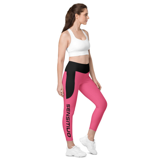 Sensitivo Pink Leggings with pockets