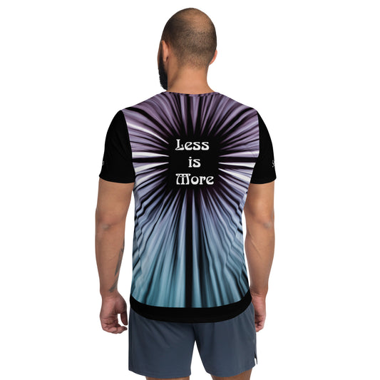 Less is More Men's Athletic T-shirt