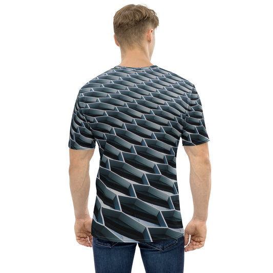 3D Hexagon Men's t-shirt