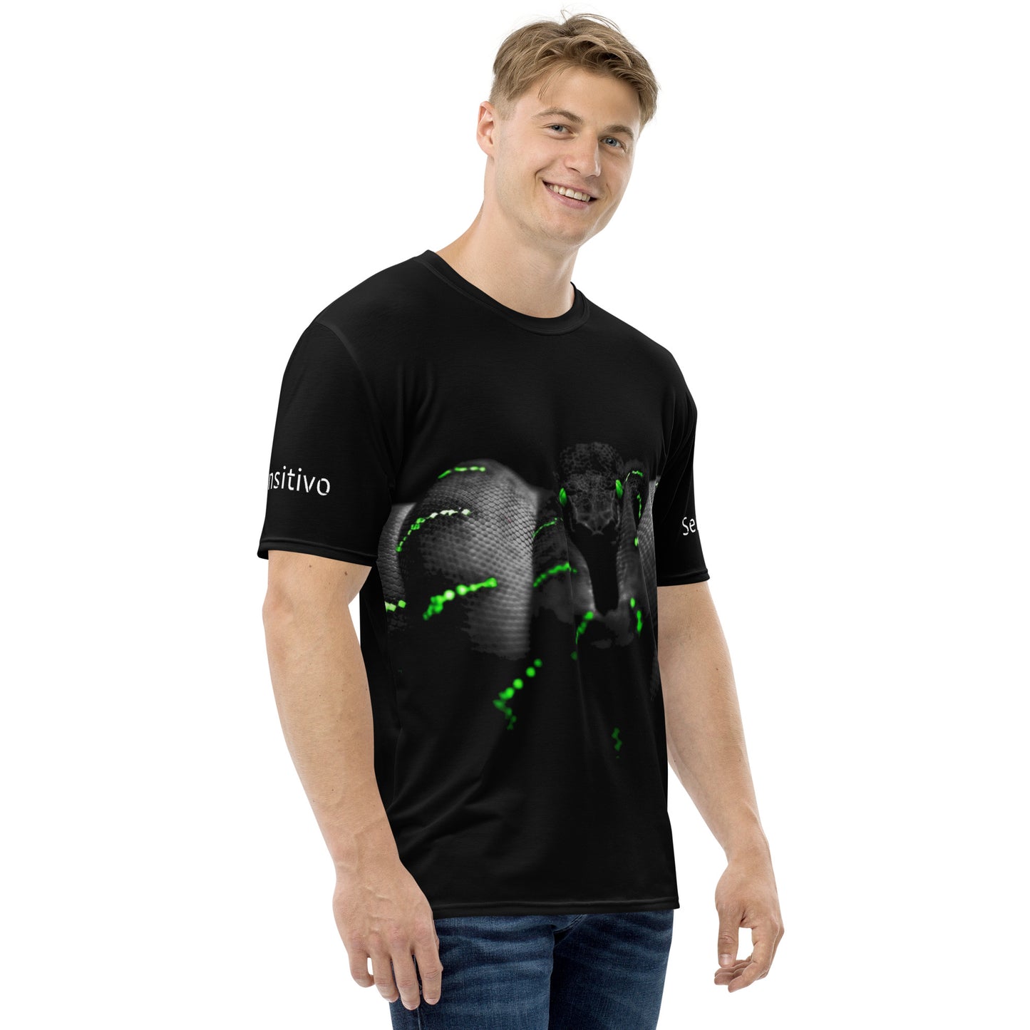Green Snake Men's t-shirt
