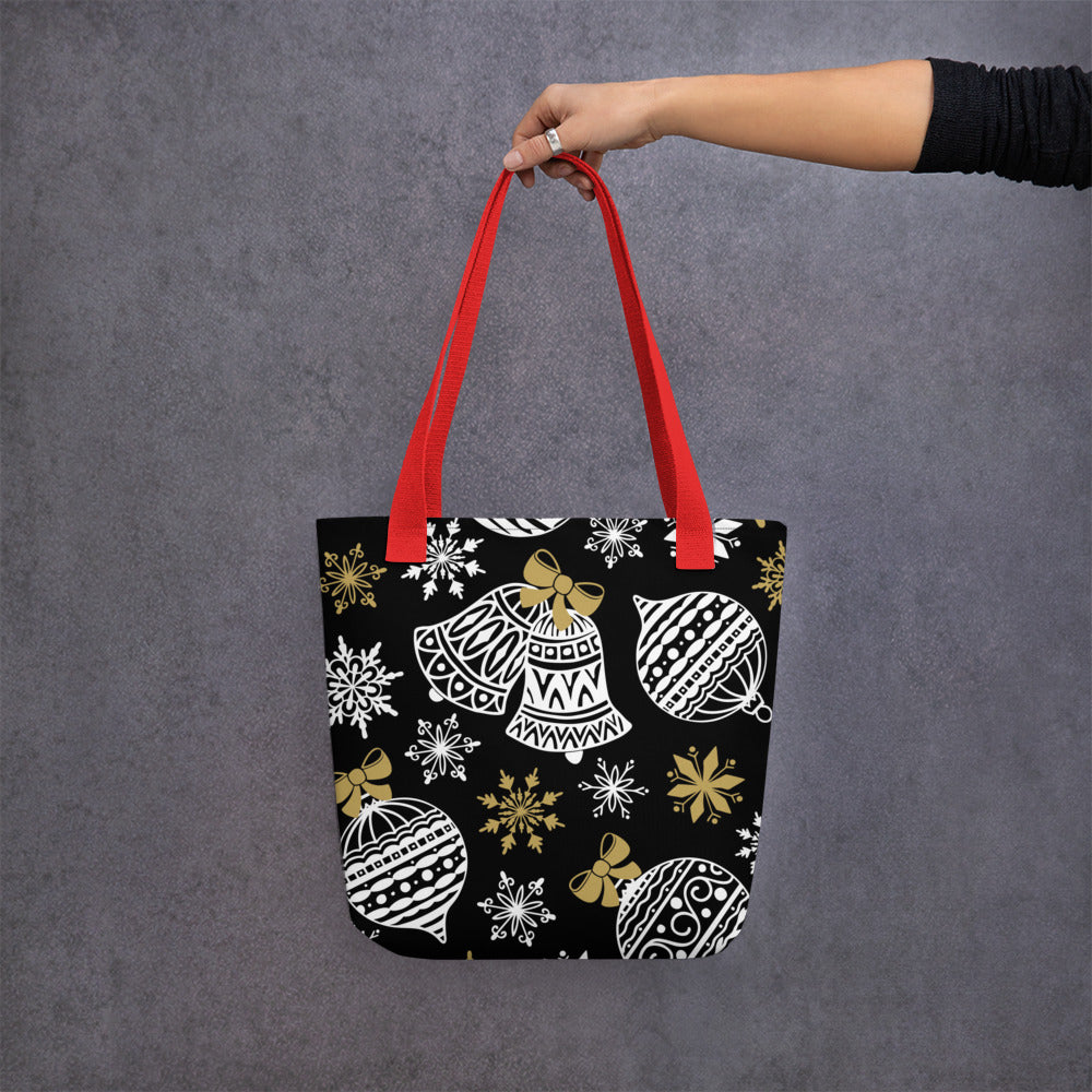Xmas Golden decoration Tote bag