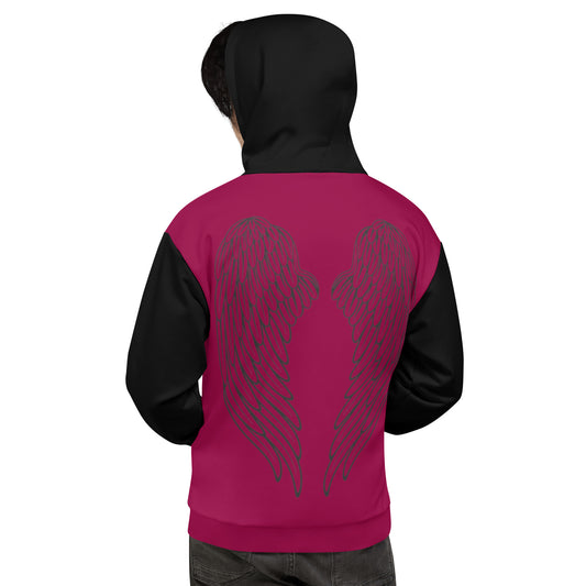 Protector Burgundy Unisex Hoodie