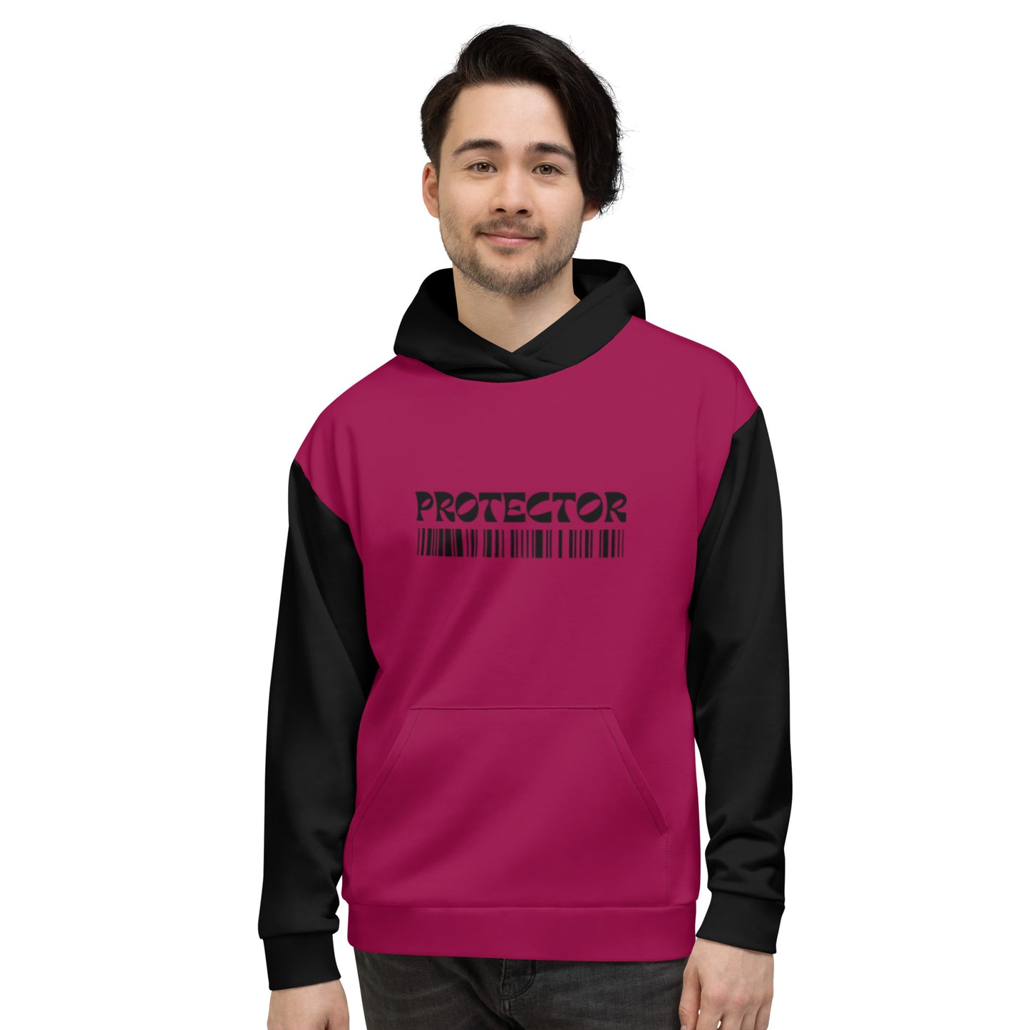 Protector Burgundy Unisex Hoodie