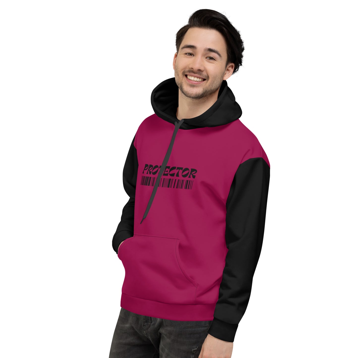 Protector Burgundy Unisex Hoodie