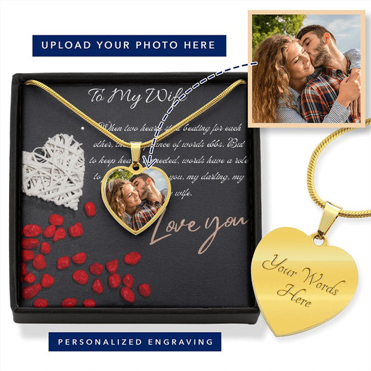 Love You Heart Necklace