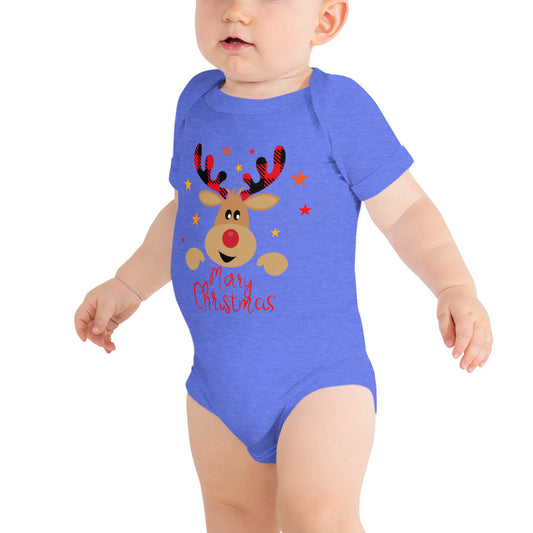 Merry Xmas 2 Baby short sleeve one piece