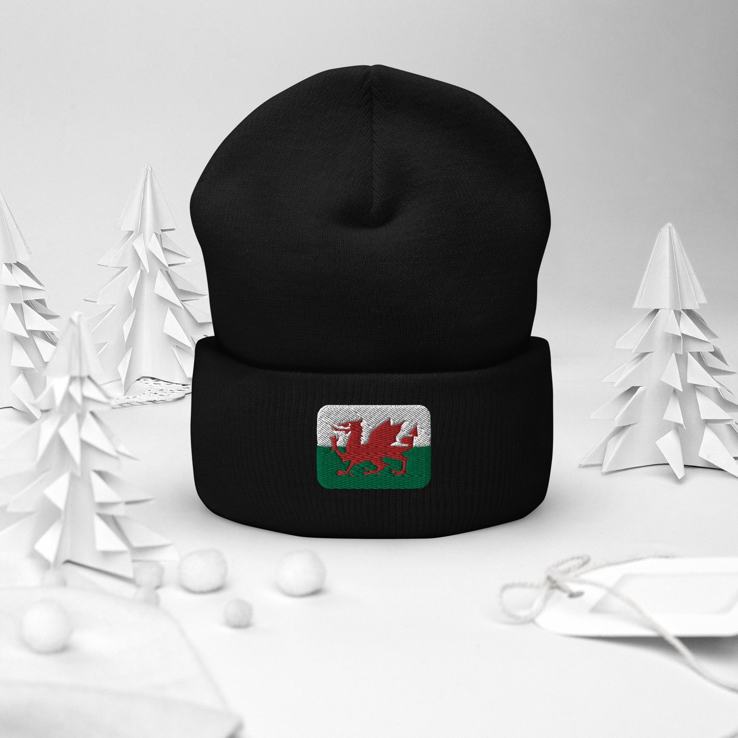 Wales Cuffed Beanie