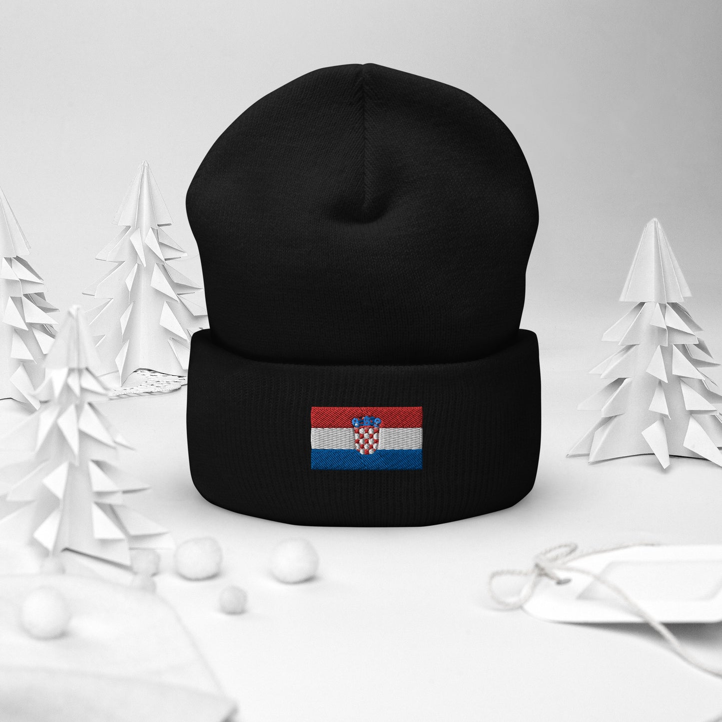 Croatia Cuffed Beanie