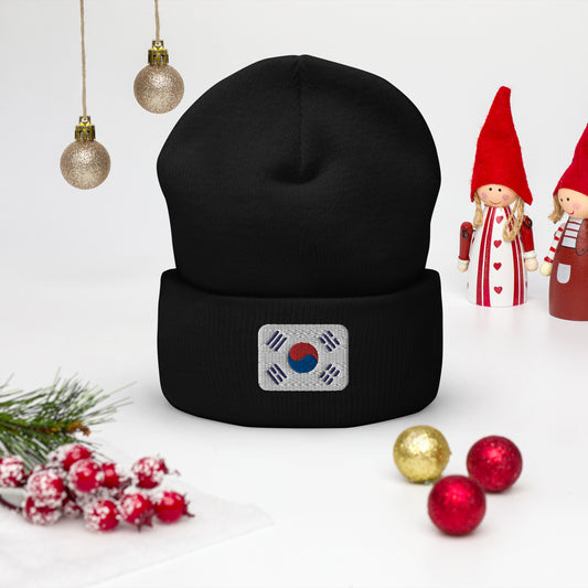 South Korea Cuffed Beanie