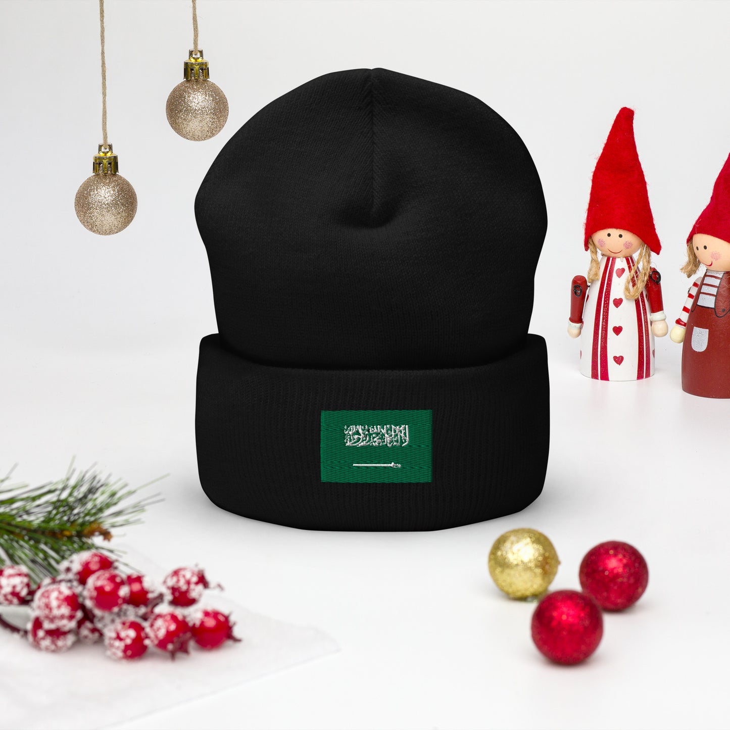 Saudi Arabia Cuffed Beanie