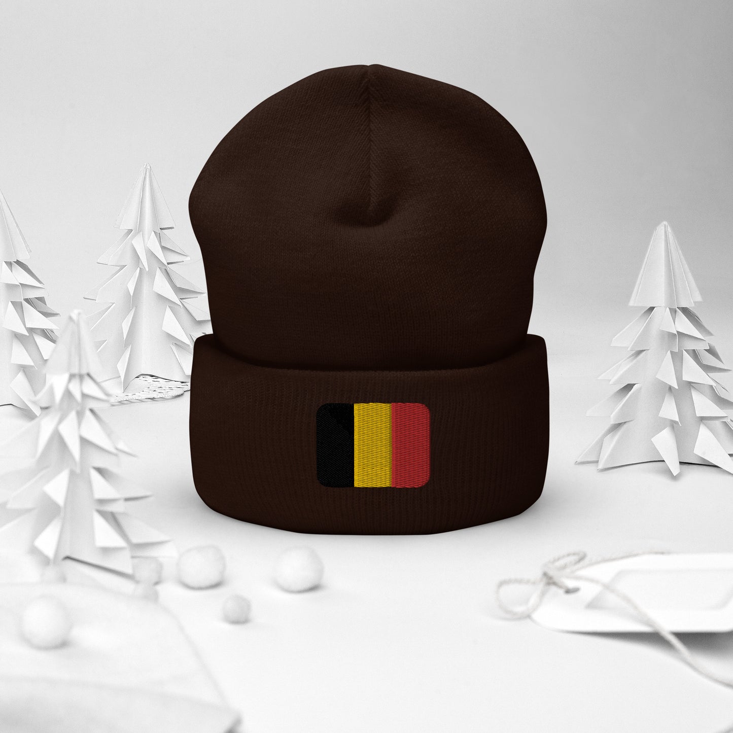 Belgium Cuffed Beanie
