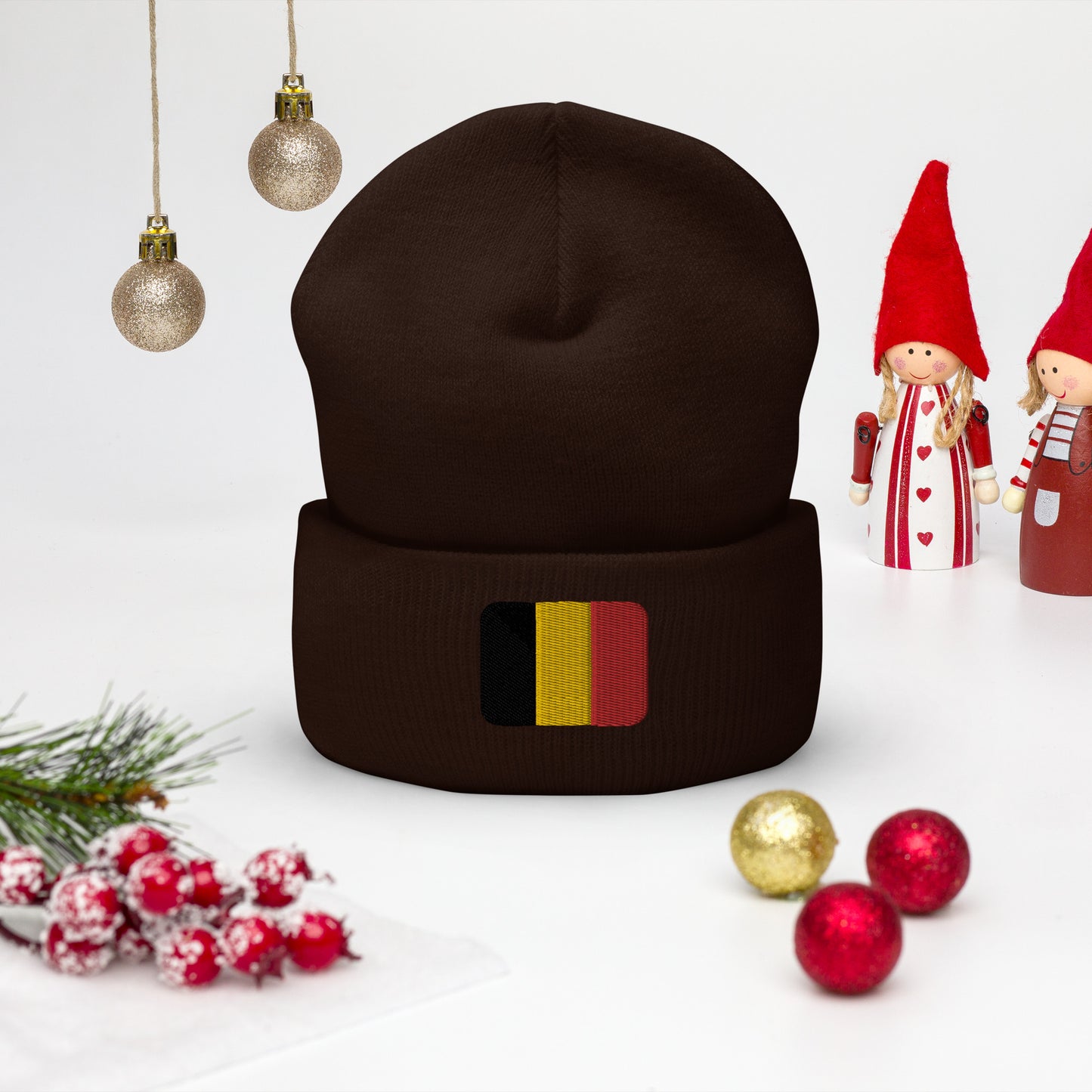 Belgium Cuffed Beanie