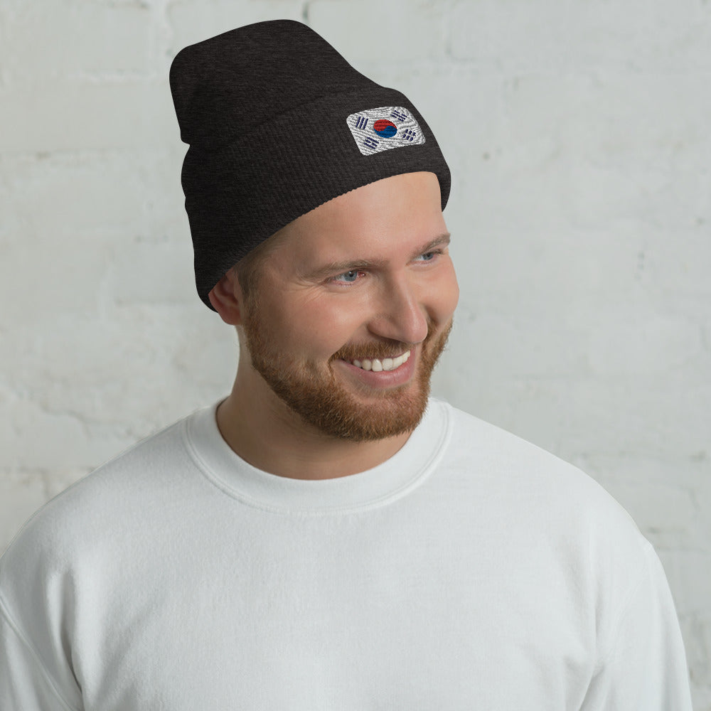 South Korea Cuffed Beanie