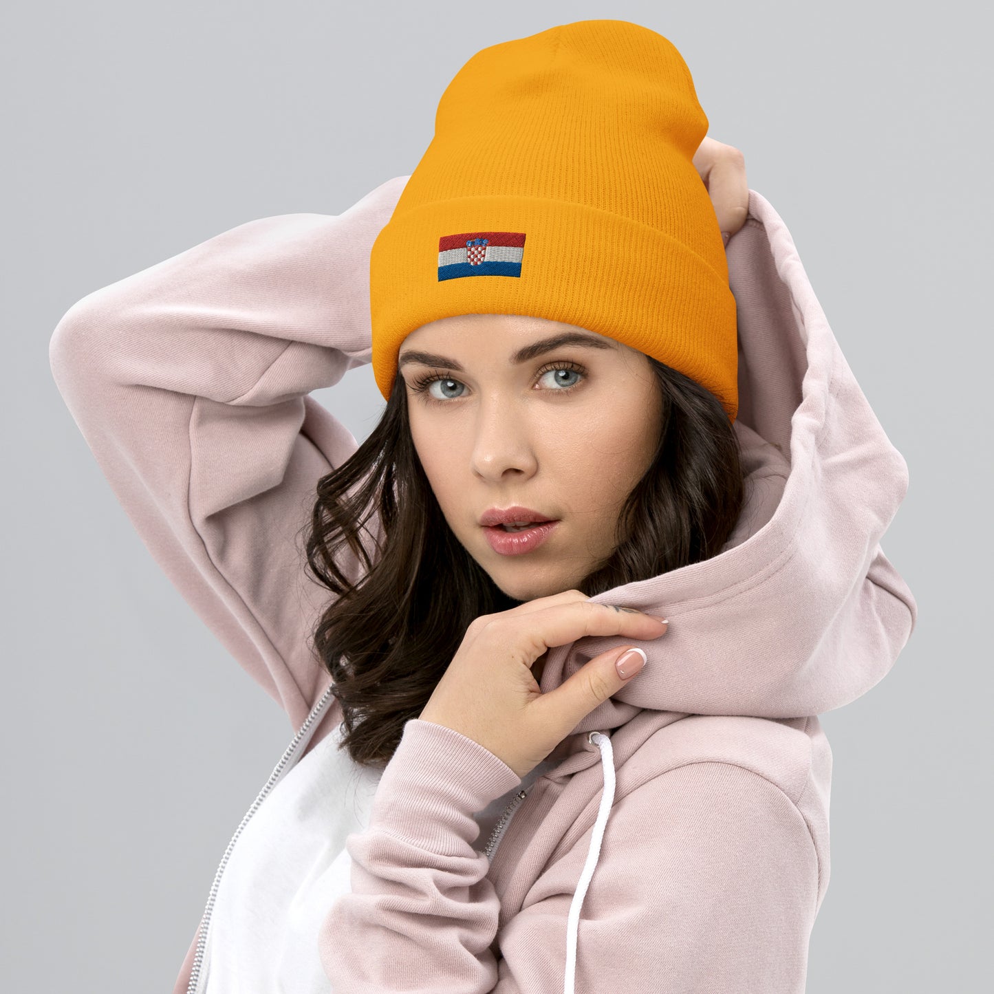 Croatia Cuffed Beanie