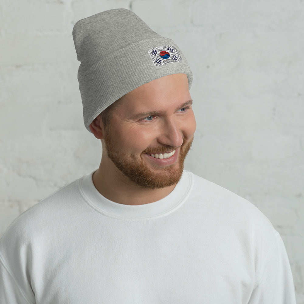 South Korea Cuffed Beanie