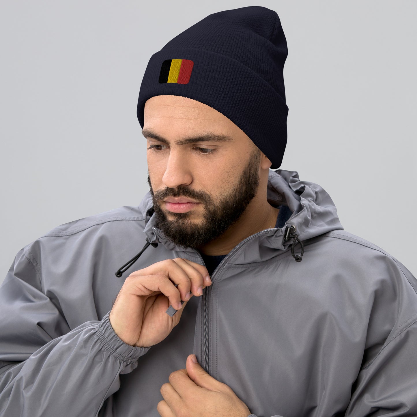 Belgium Cuffed Beanie