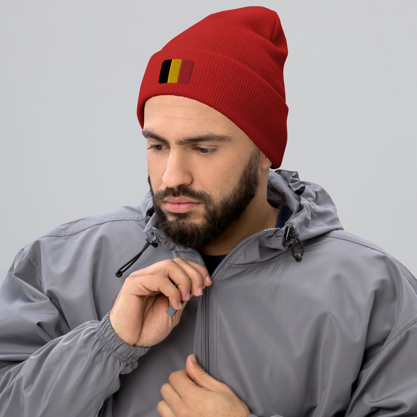 Belgium Cuffed Beanie