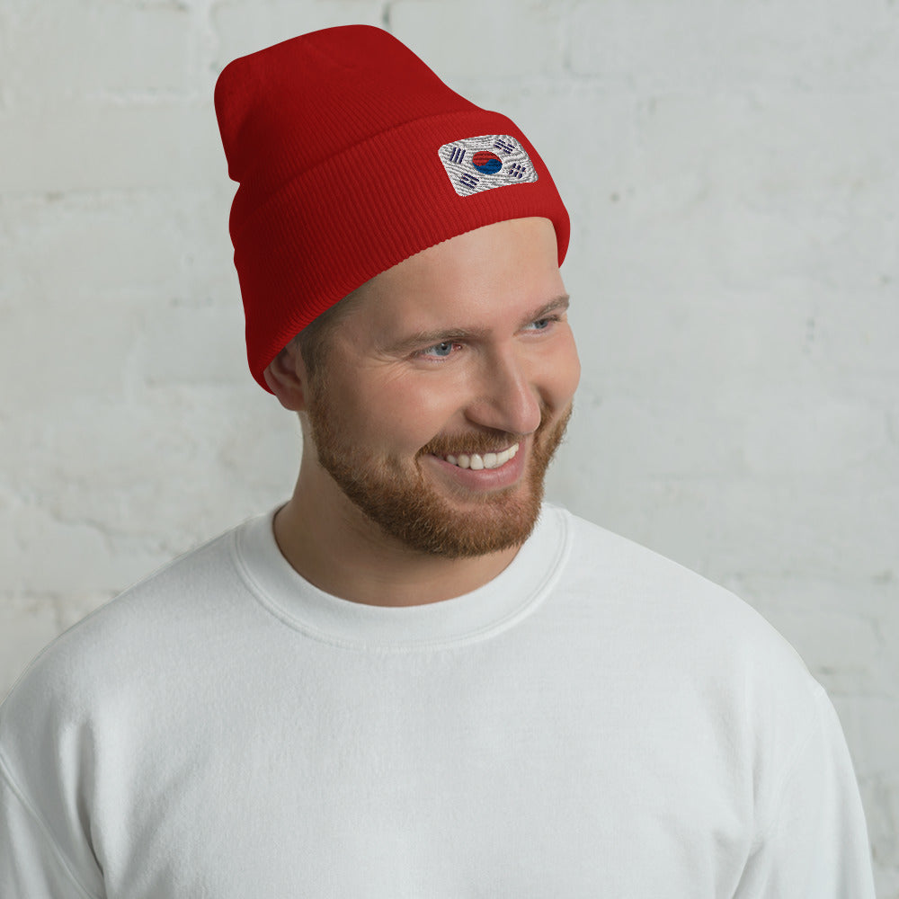 South Korea Cuffed Beanie