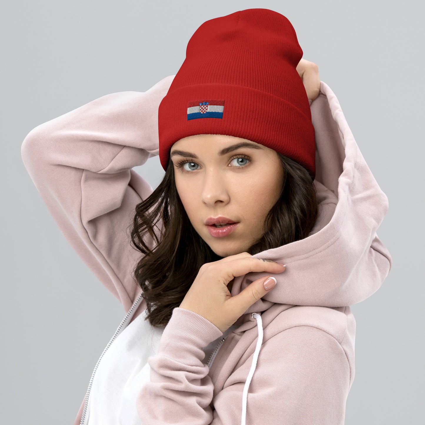 Croatia Cuffed Beanie