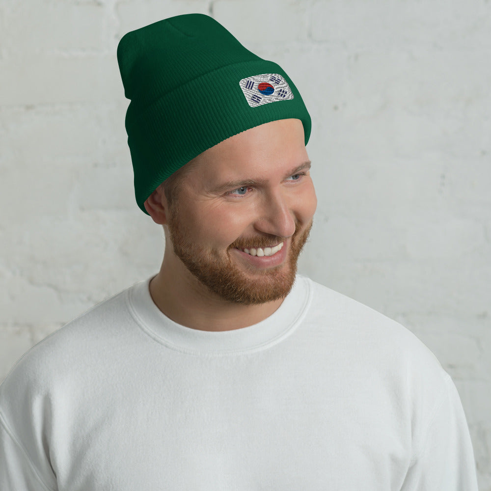 South Korea Cuffed Beanie