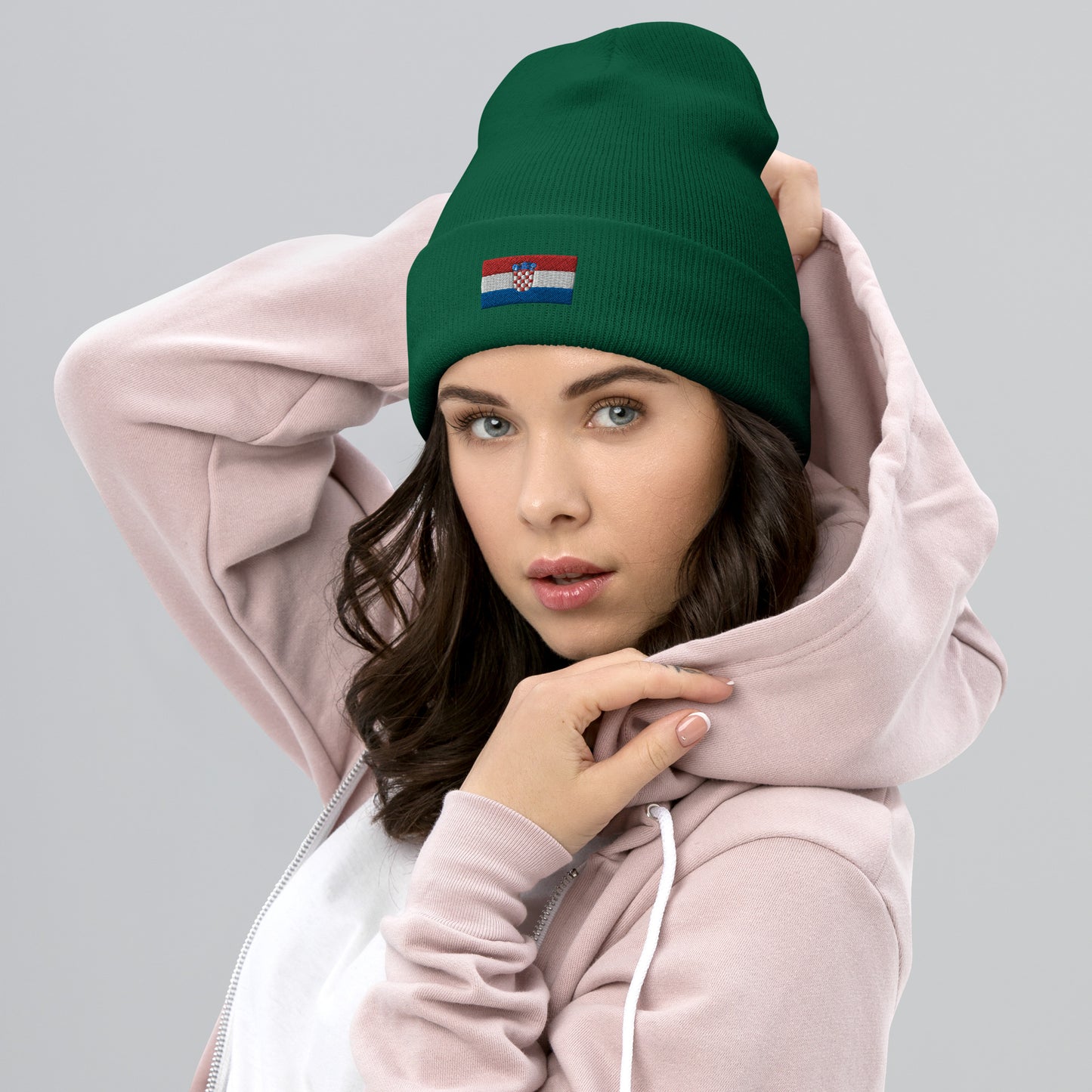 Croatia Cuffed Beanie