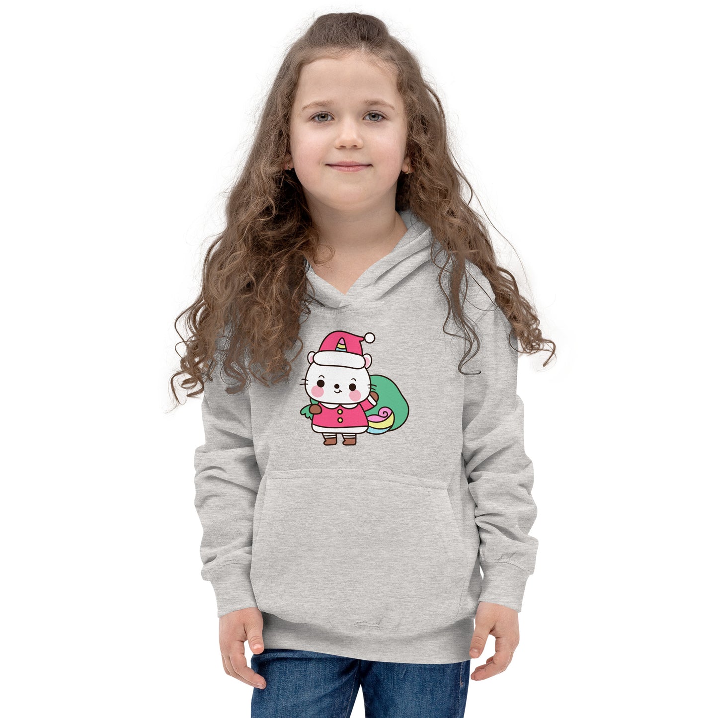 Xmas Unicorn Kids Hoodie