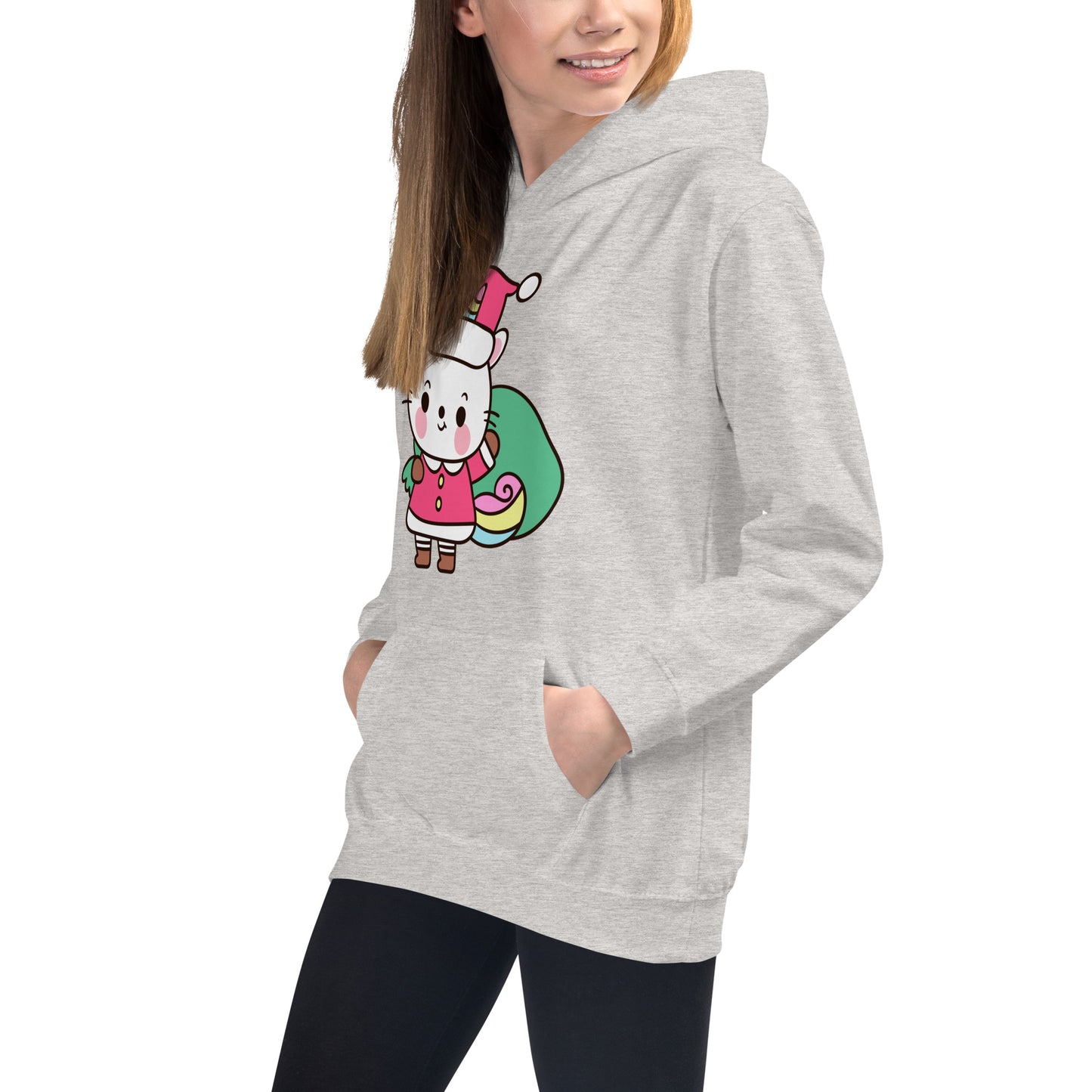 Xmas Unicorn Kids Hoodie