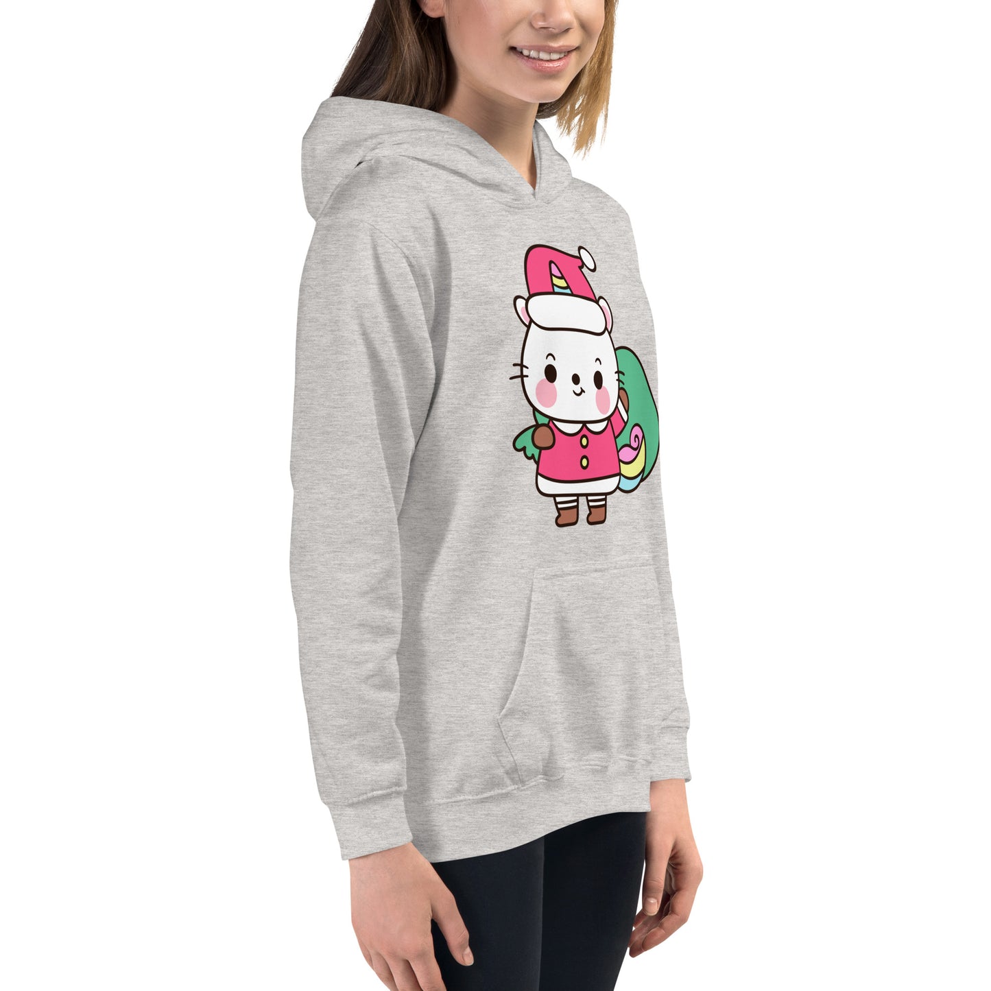 Xmas Unicorn Kids Hoodie