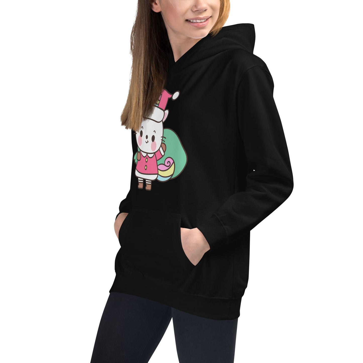 Xmas Unicorn Kids Hoodie
