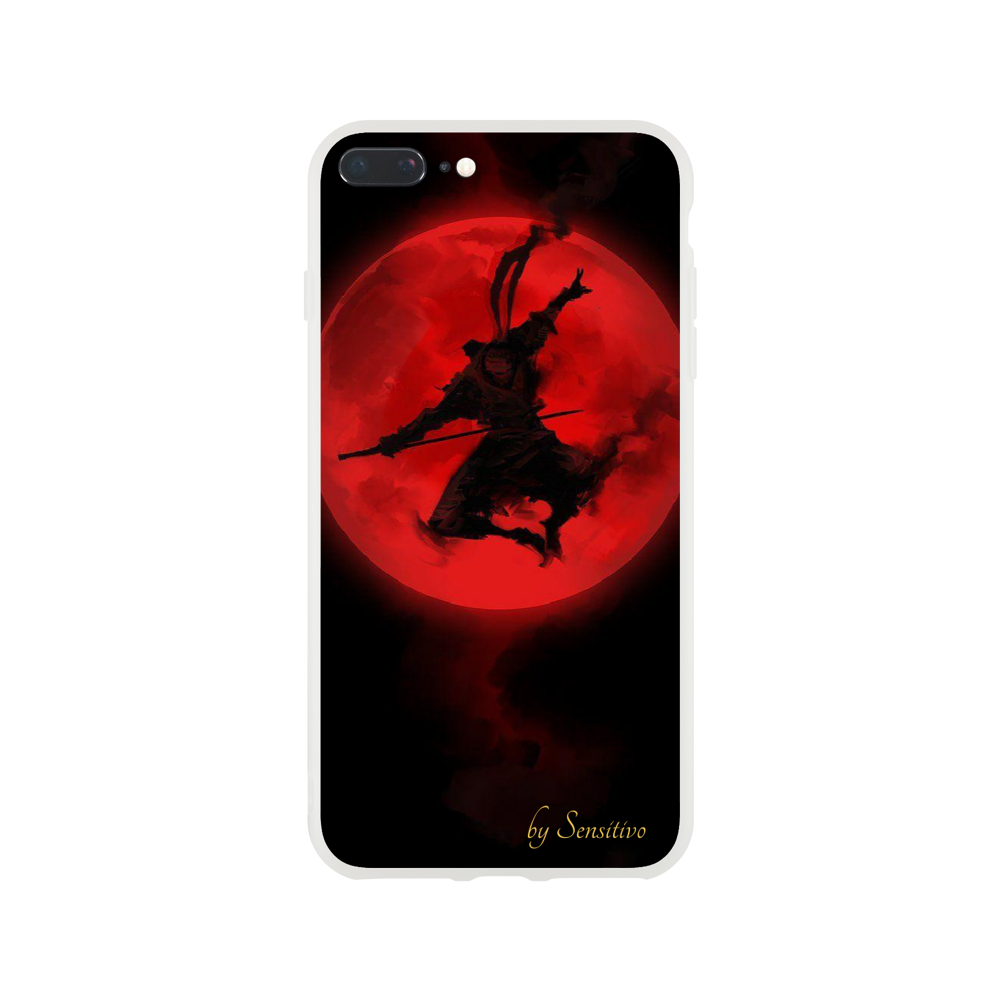 Red Moon & Samurai Flexi case
