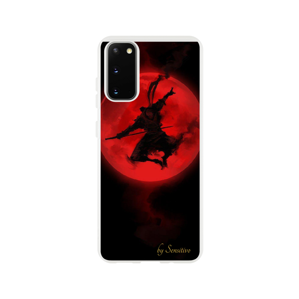 Red Moon & Samurai Flexi case