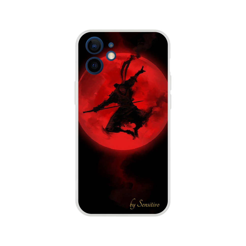 Red Moon & Samurai Flexi case