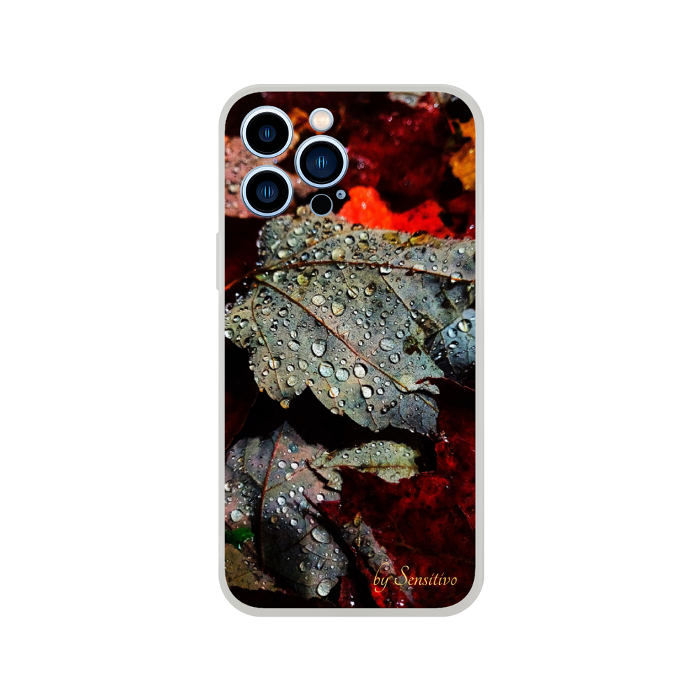Nature Fall & Raindrops Flexi case
