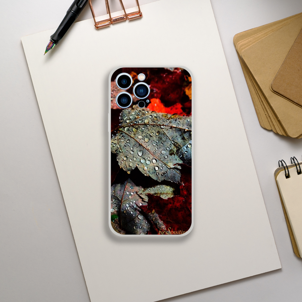 Nature Fall & Raindrops Flexi case