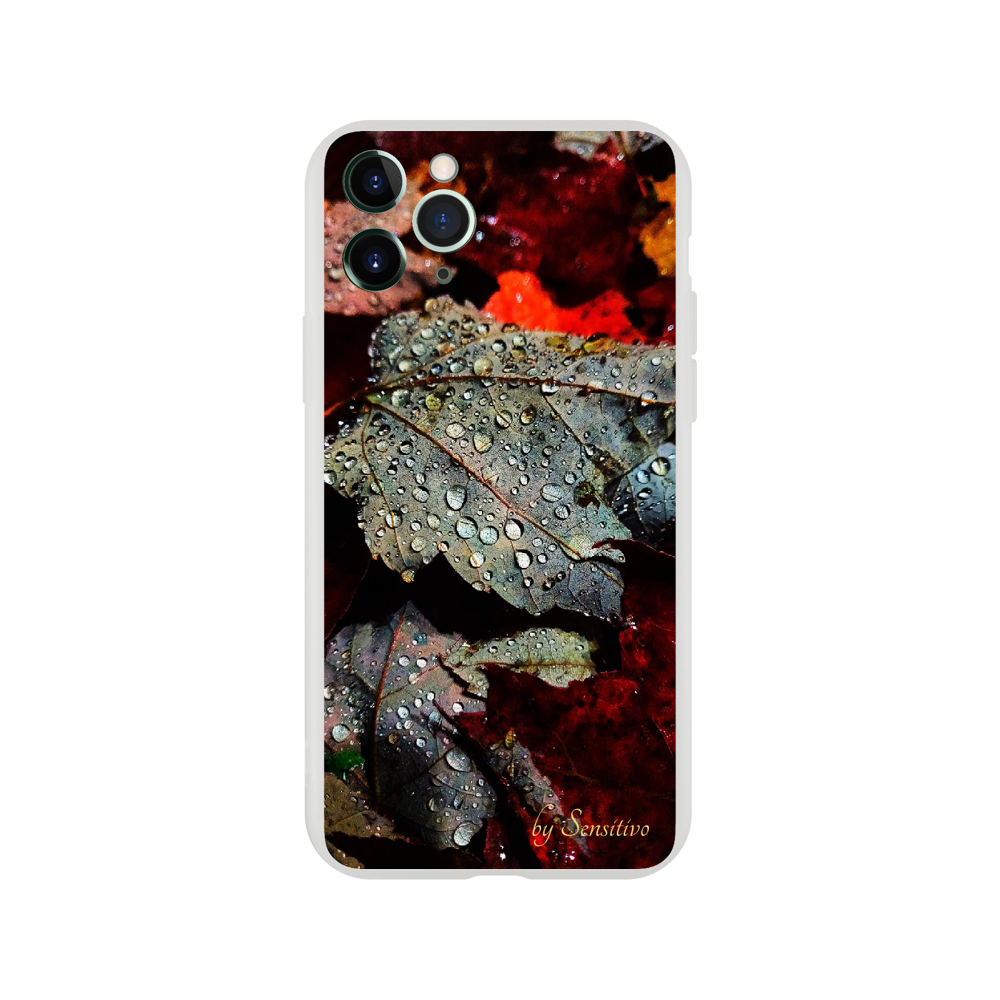 Nature Fall & Raindrops Flexi case