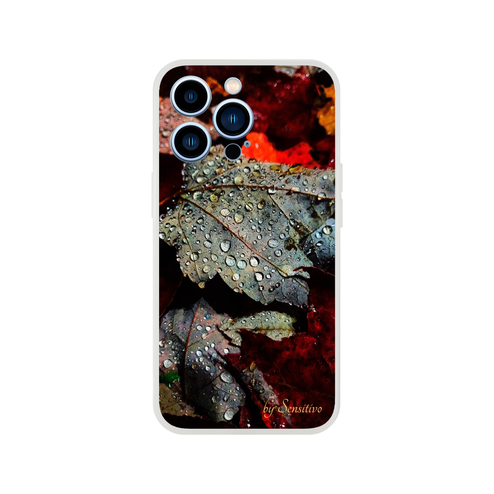 Nature Fall & Raindrops Flexi case