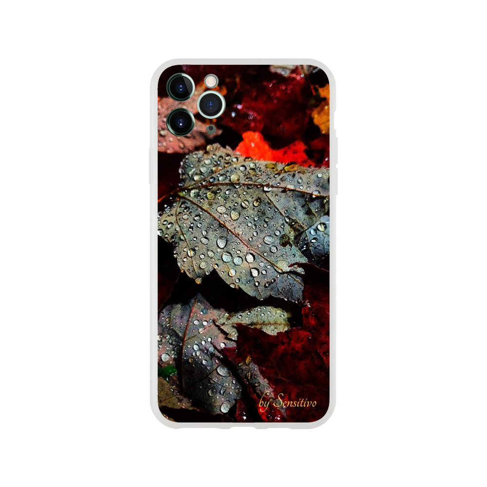 Nature Fall & Raindrops Flexi case