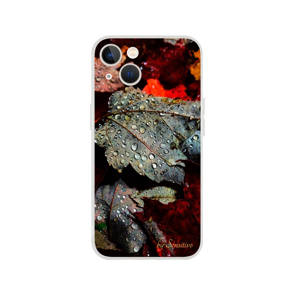 Nature Fall & Raindrops Flexi case