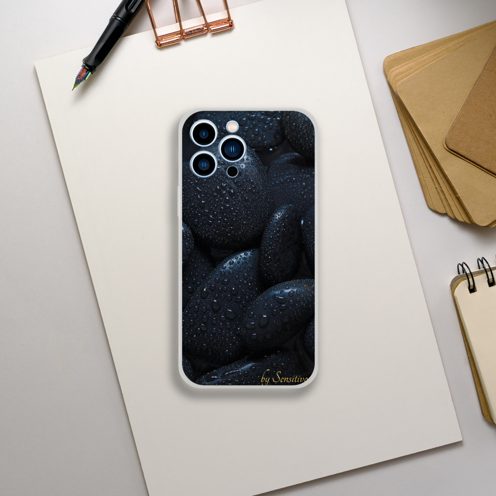 Raindrops on Stone Flexi case