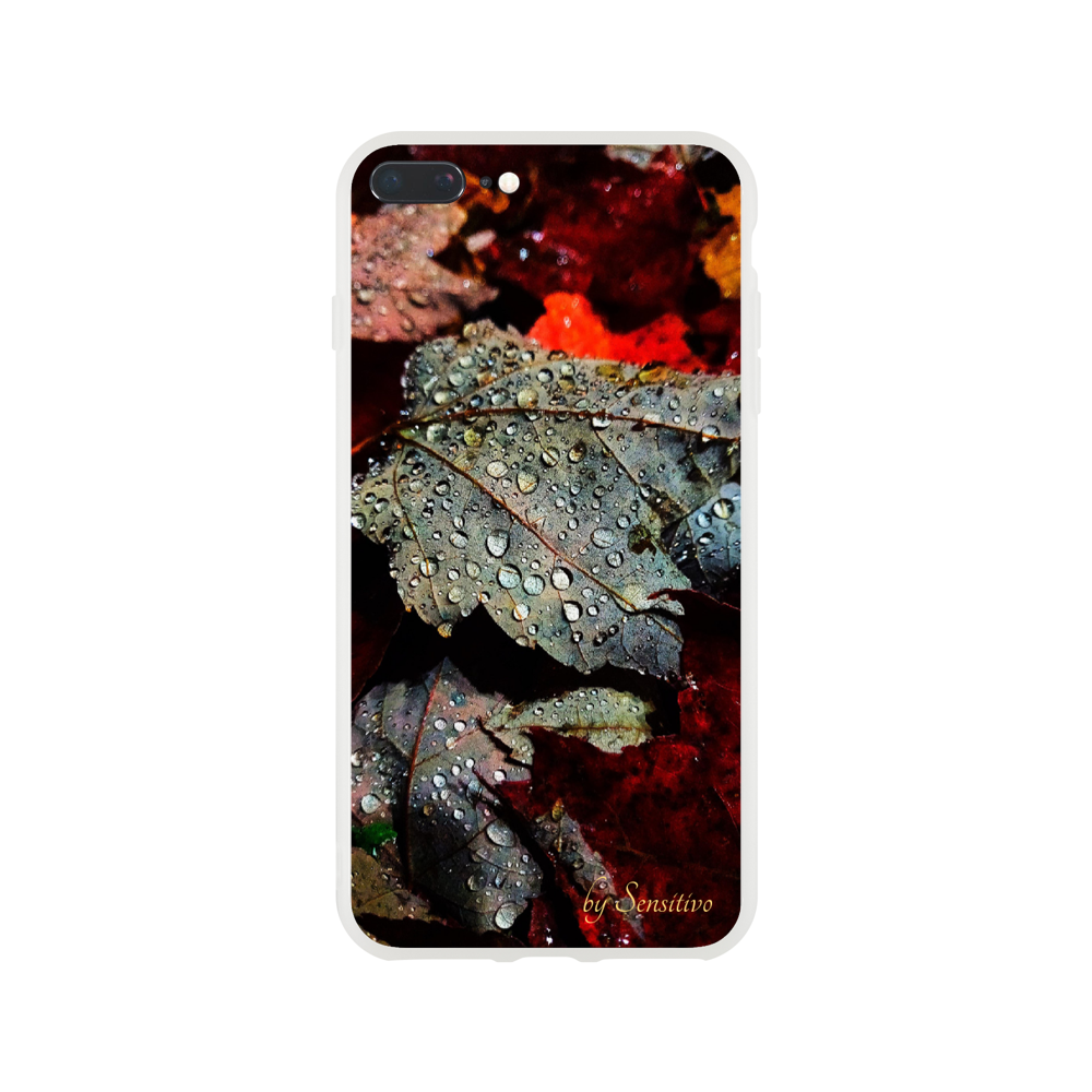 Nature Fall & Raindrops Flexi case