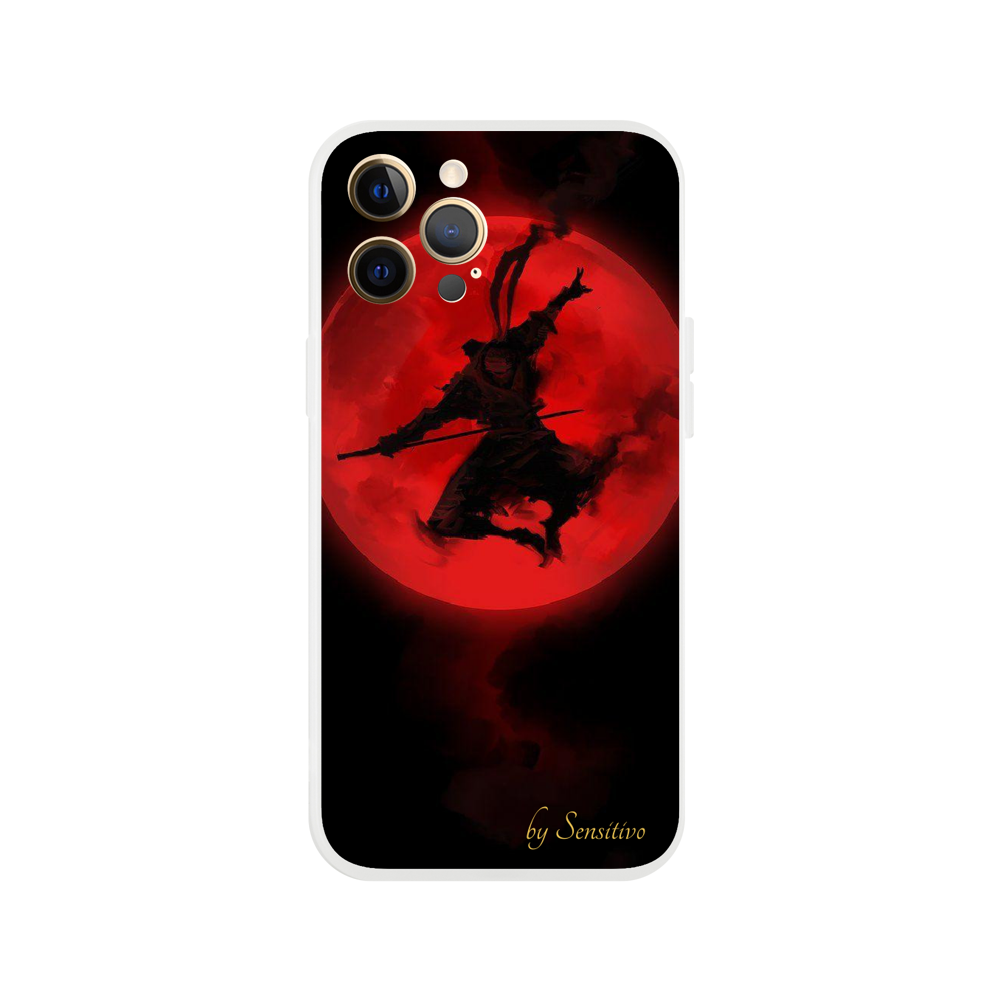 Red Moon & Samurai Flexi case