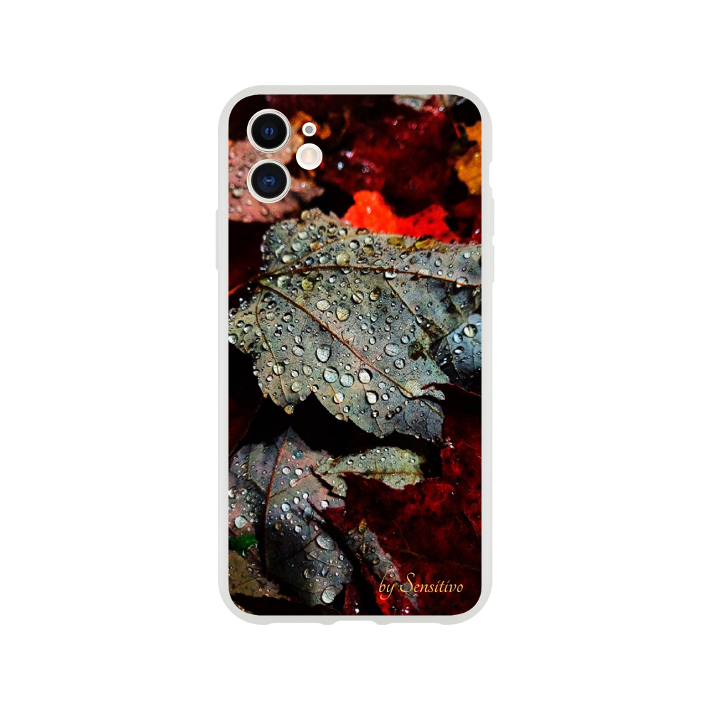 Nature Fall & Raindrops Flexi case