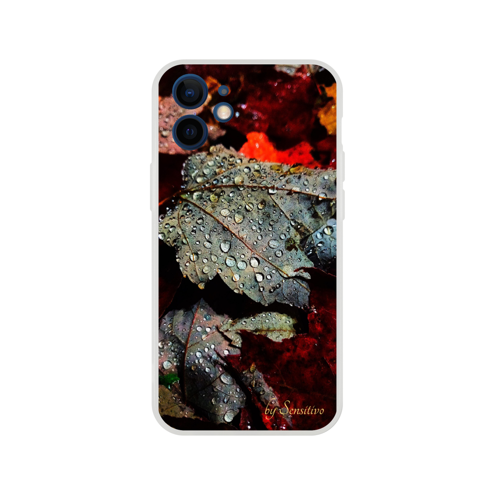 Nature Fall & Raindrops Flexi case