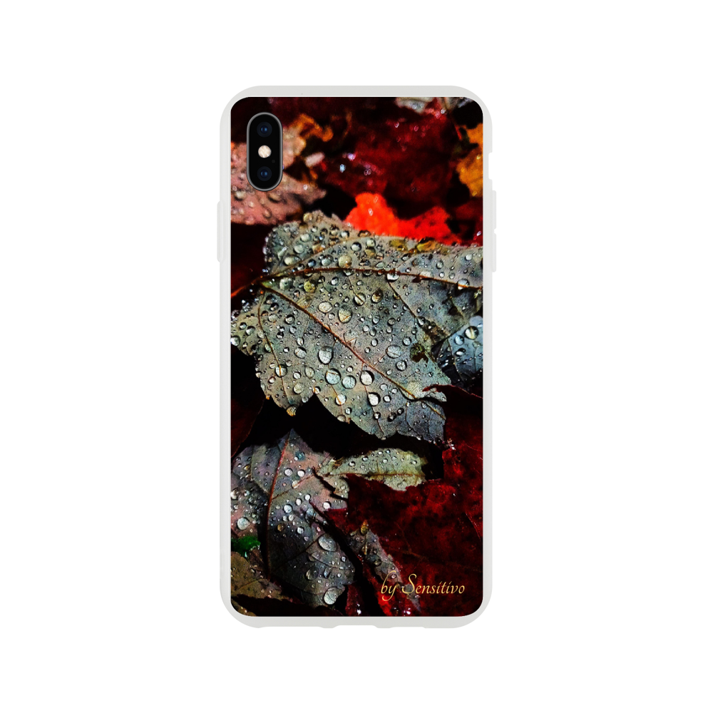 Nature Fall & Raindrops Flexi case