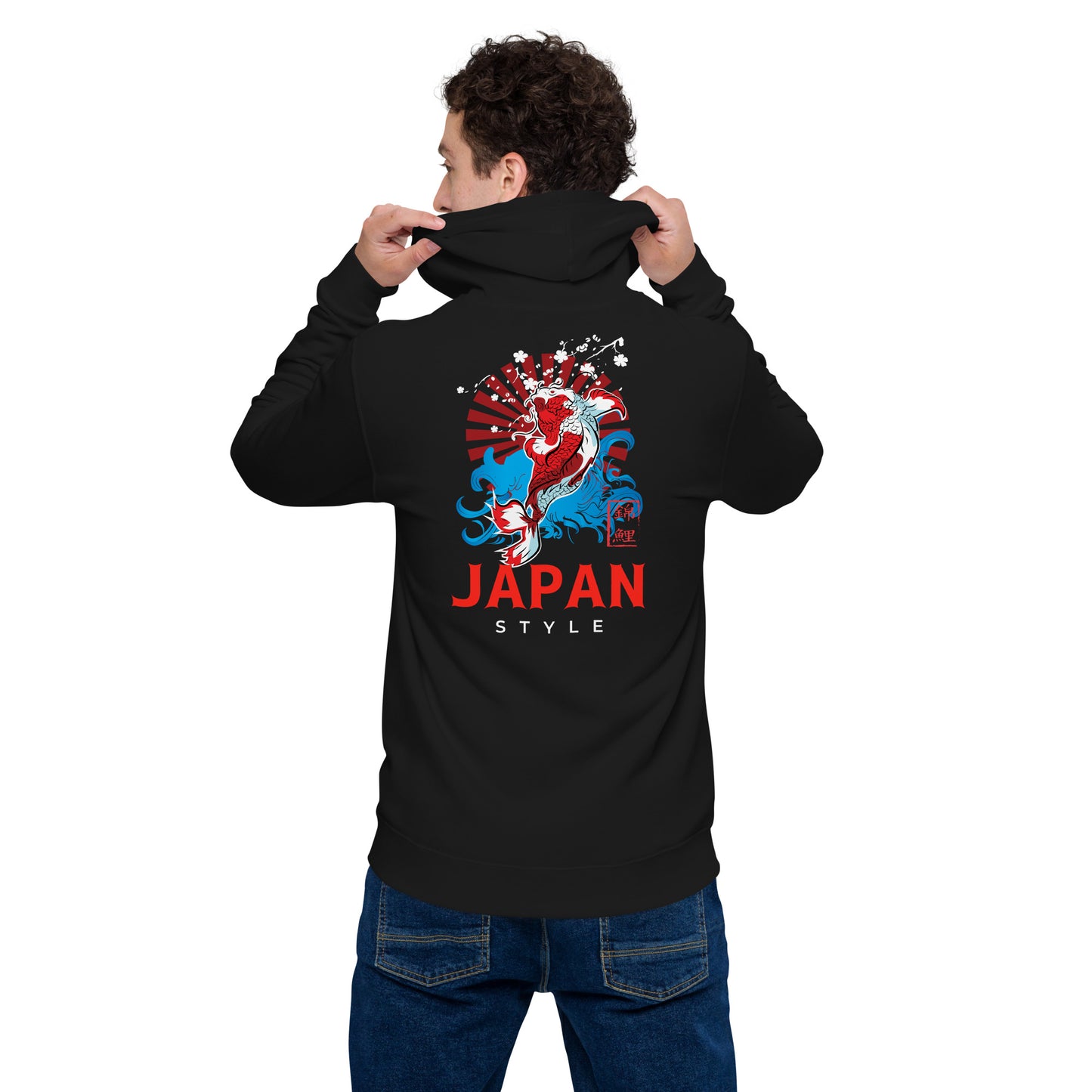 Japan Style Unisex basic zip hoodie