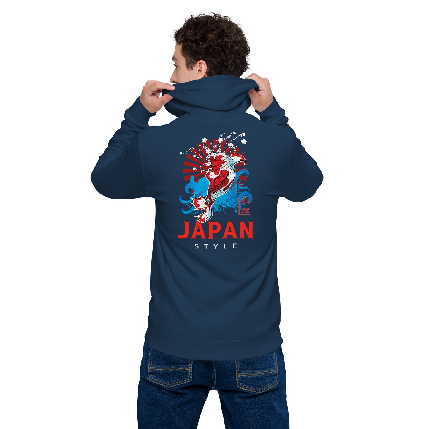 Japan Style Unisex basic zip hoodie